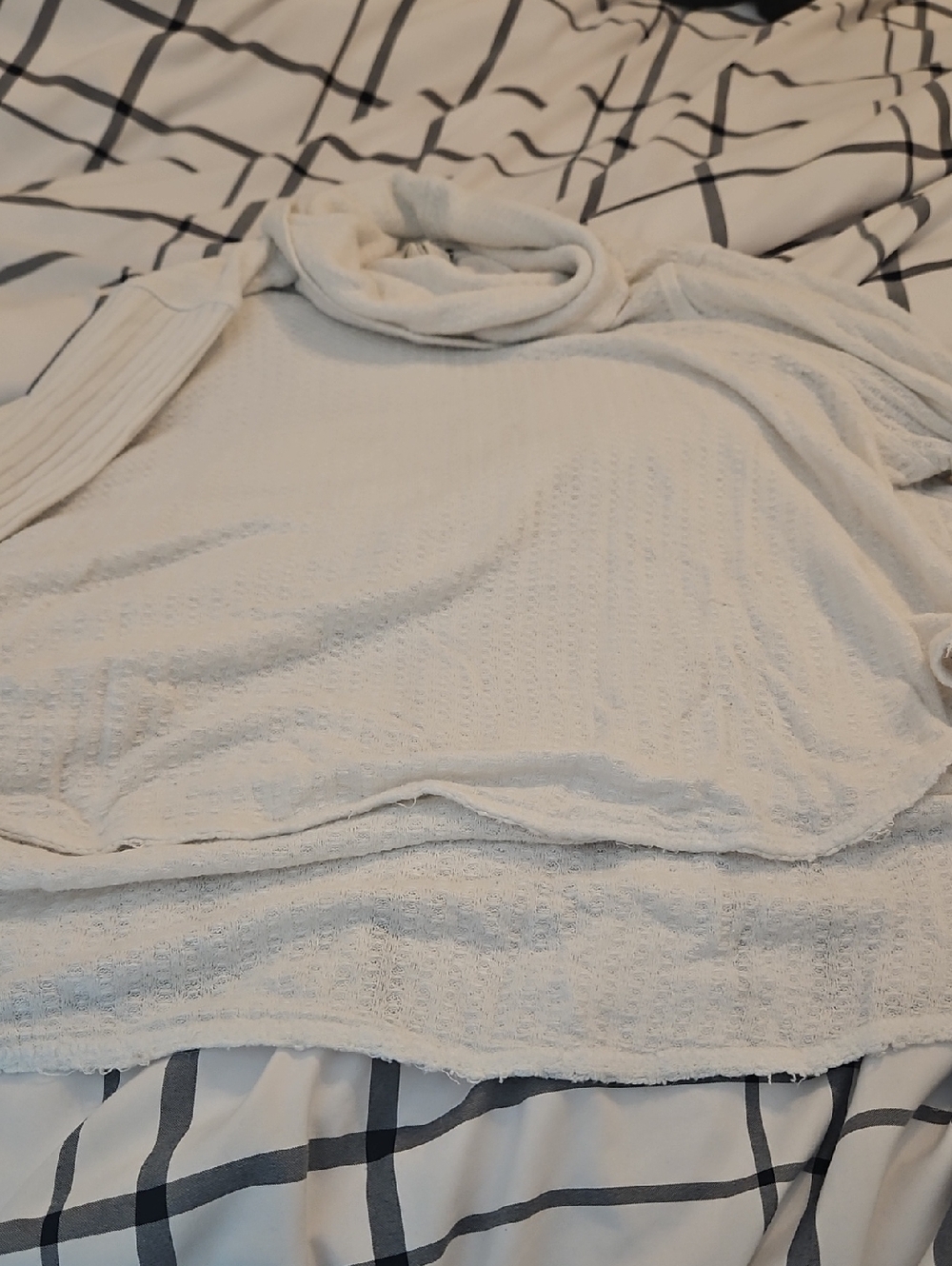 We The Free Cream Knit Sweater with Branded Tag